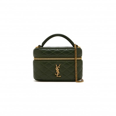 YSL GABY MICRO VANITY BAG IN LAMBSKIN 8192851EL073189 (12*8*4cm)